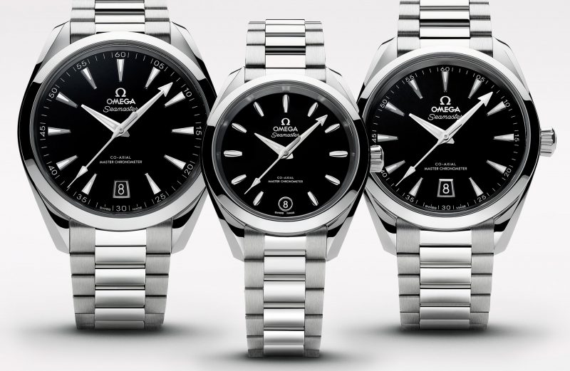 New Release: UK Perfect Replica Omega Seamaster Aqua Terra Black Dial Watches