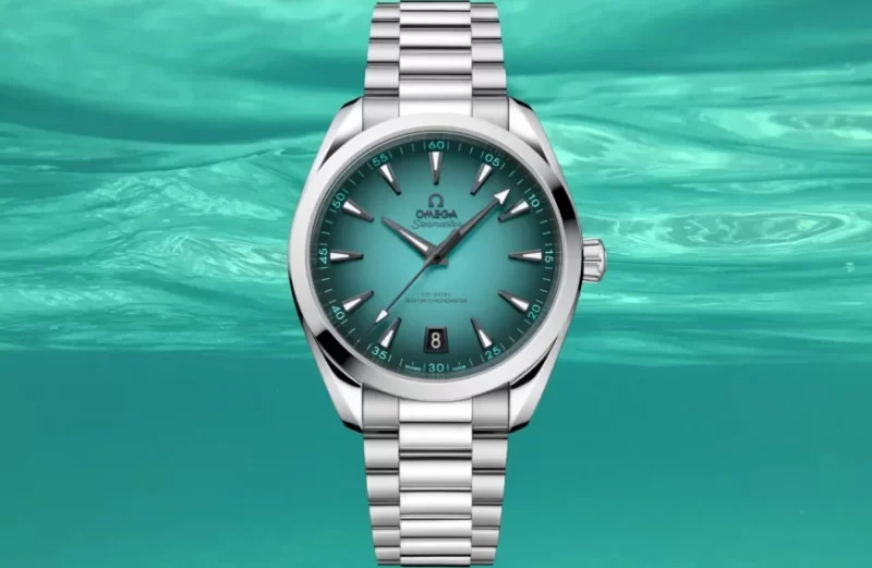 UK Luxury Replica Omega Drop Another Surprise Holiday Release: A Seamaster Aqua Terra 150M In Turquoise